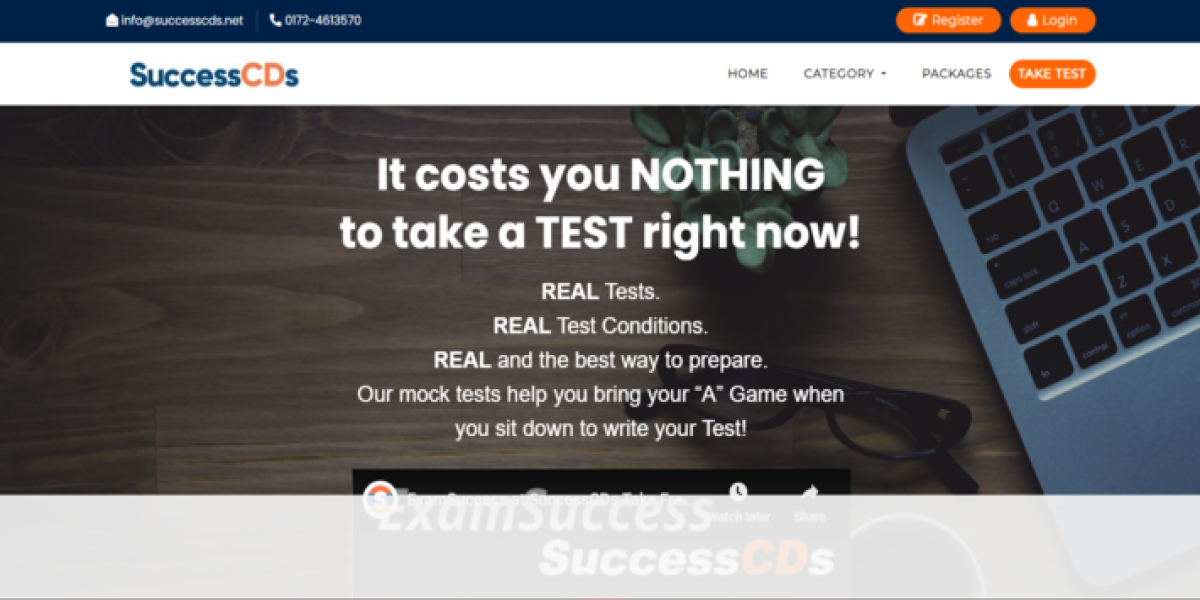 Successcds website homepage