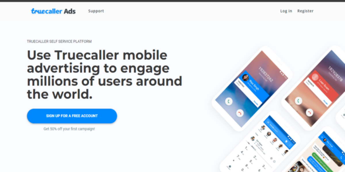 Truecaller website homepage