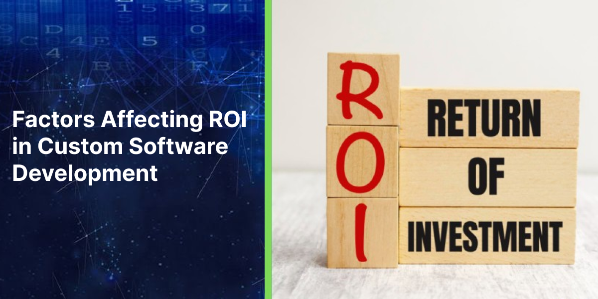 Factors Affecting ROI in Custom Software Development