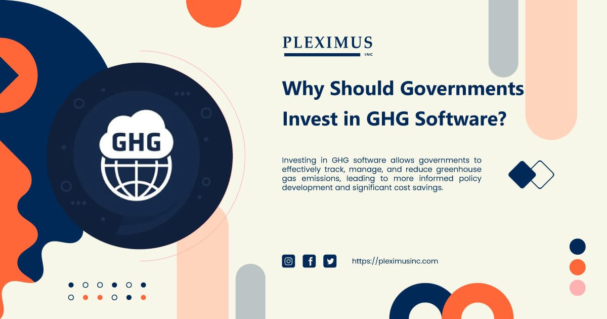 This is a header image showcasing the blog: "Why should Governments Invest in GHG Software?"